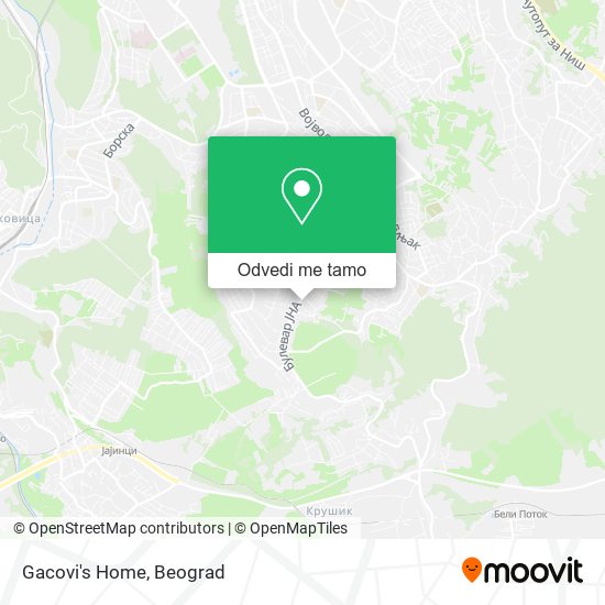 Gacovi's Home mapa