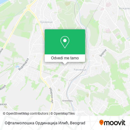 Офталмолошка Ординација Илић mapa