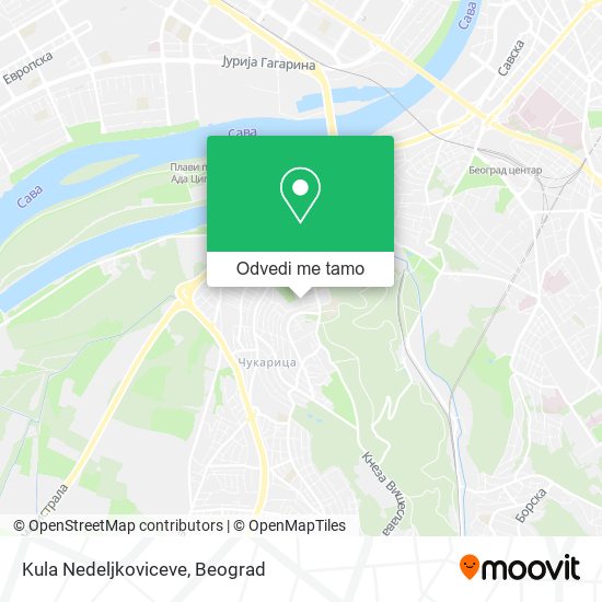 Kula Nedeljkoviceve mapa