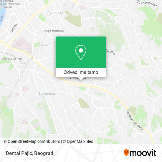 Dental Pajic mapa