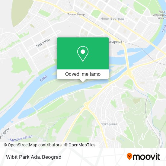 Wibit Park Ada mapa