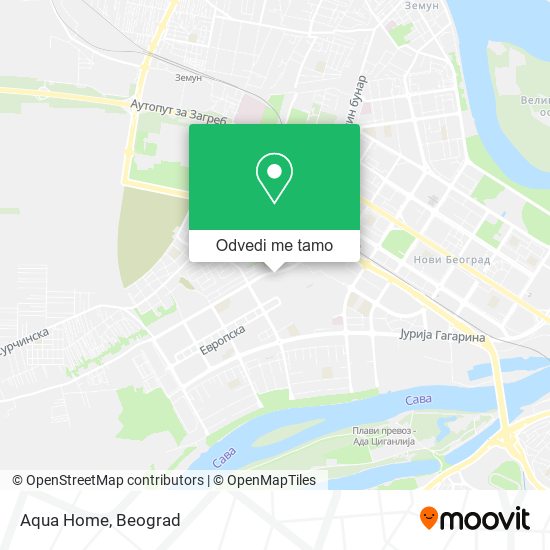 Aqua Home mapa