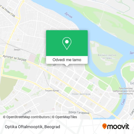 Optika Oftalmooptik mapa