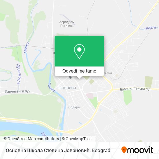 Основна Школа Стевица Јовановић mapa