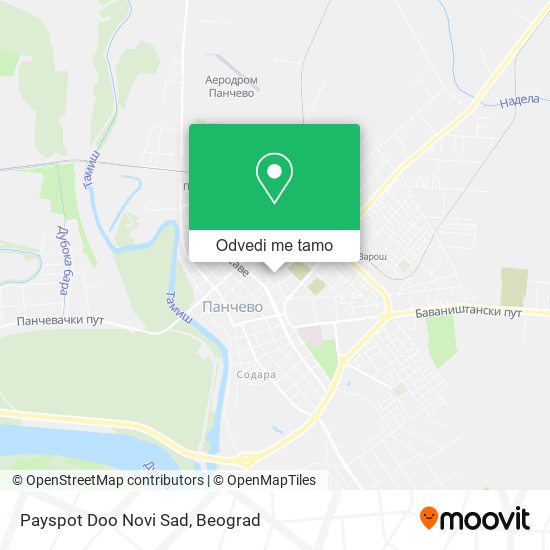 Payspot Doo Novi Sad mapa