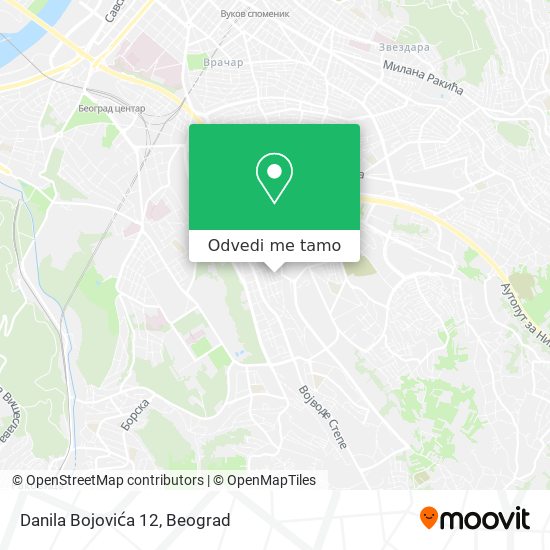 Danila Bojovića 12 mapa