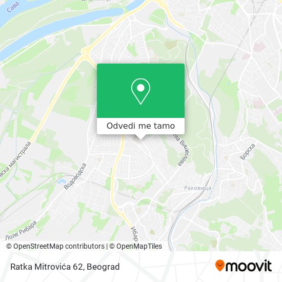 Ratka Mitrovića 62 mapa