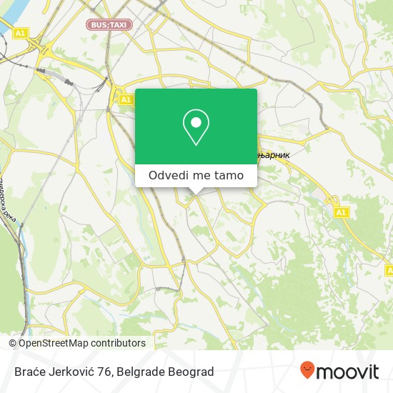 Braće Jerković 76 mapa