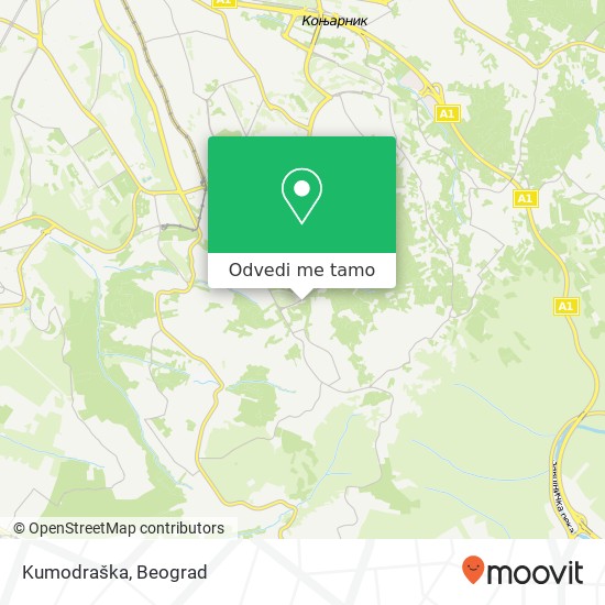 Kumodraška mapa