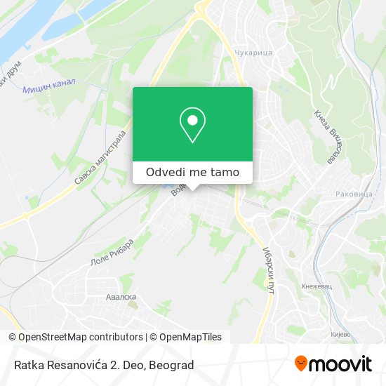 Ratka Resanovića 2. Deo mapa