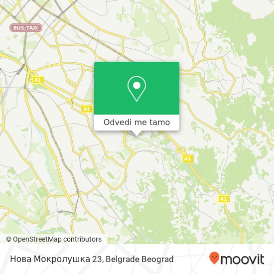 Нова Мокролушка 23 mapa