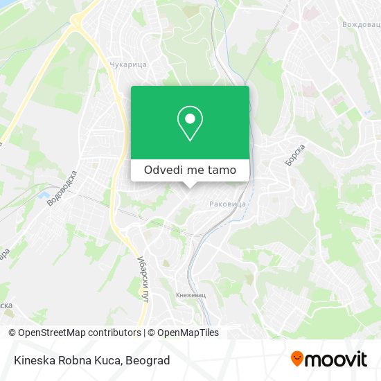 Kineska Robna Kuca mapa