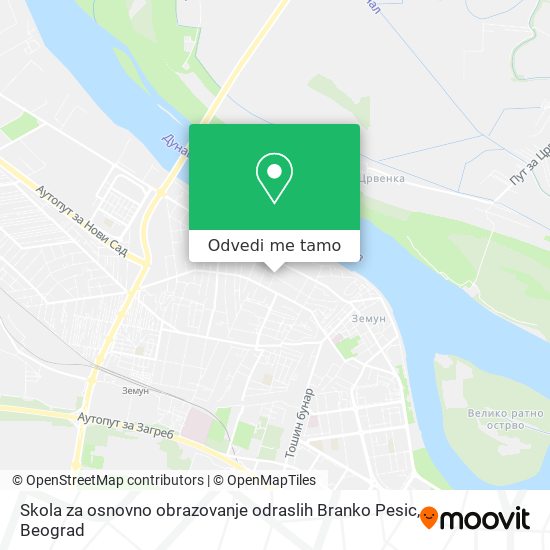 Skola za osnovno obrazovanje odraslih Branko Pesic mapa