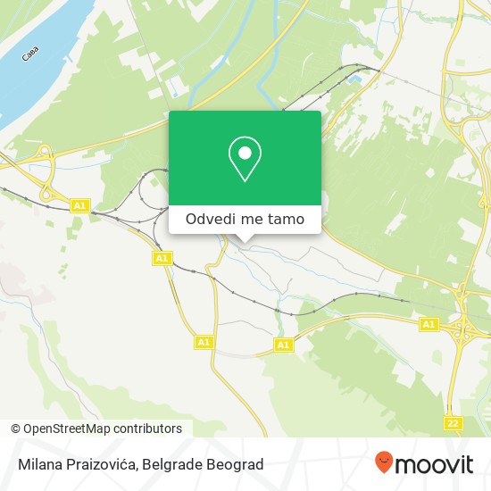 Milana Praizovića mapa