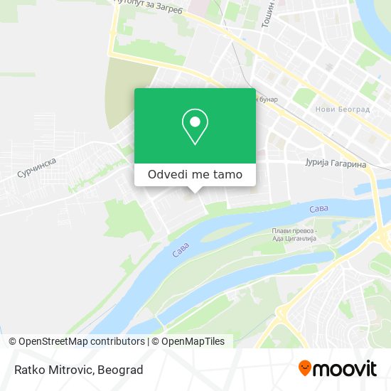 Ratko Mitrovic mapa