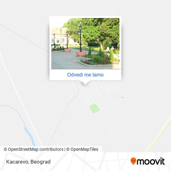 Kacarevo mapa