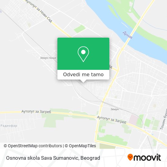 Osnovna skola Sava Sumanovic mapa