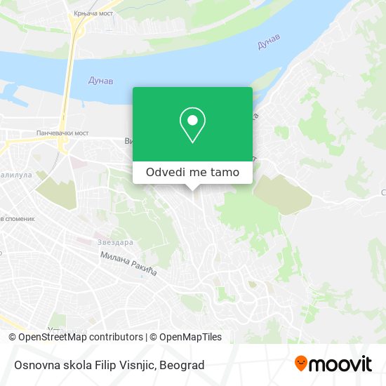 Osnovna skola Filip Visnjic mapa