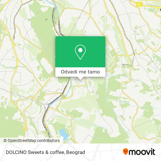 DOLCINO Sweets & coffee mapa