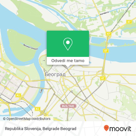 Republika Slovenija mapa