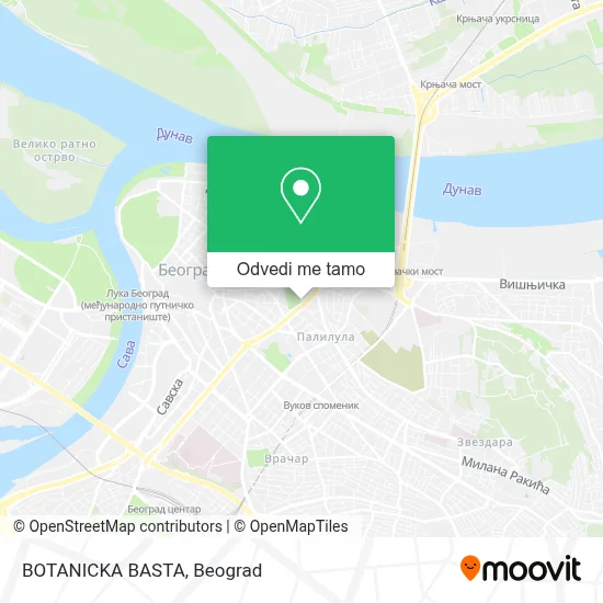 BOTANICKA BASTA mapa