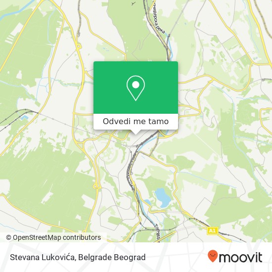 Stevana Lukovića mapa