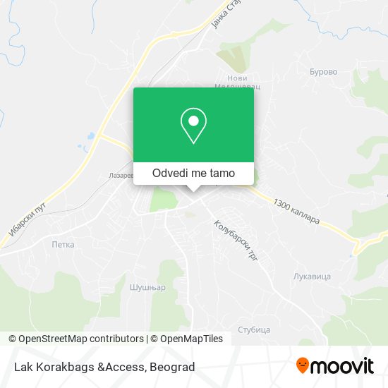 Lak Korakbags &Access mapa