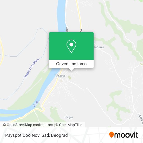 Payspot Doo Novi Sad mapa