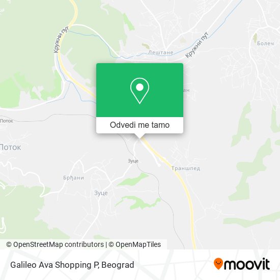 Galileo Ava Shopping P mapa