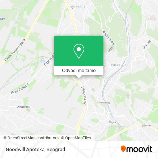 Goodwill Apoteka mapa