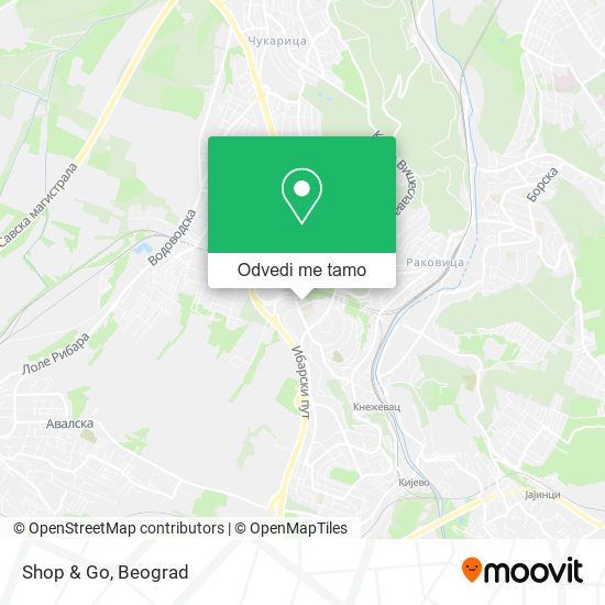 Shop & Go mapa