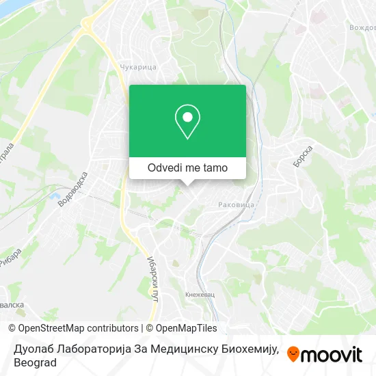 Дуолаб Лабораторија За Медицинску Биохемију mapa