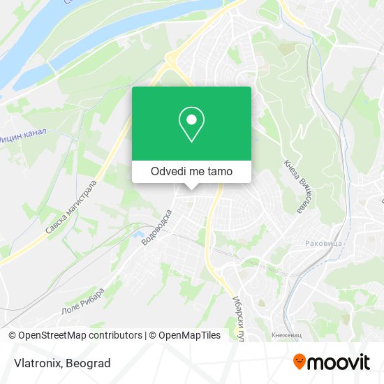 Vlatronix mapa