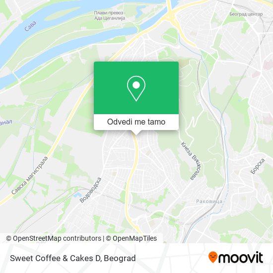 Sweet Coffee & Cakes D mapa
