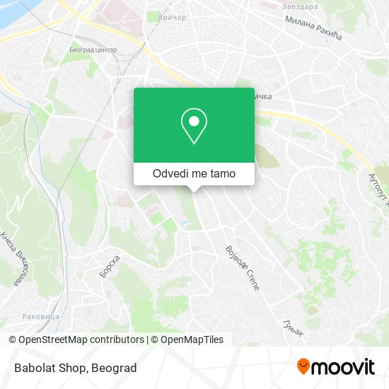 Babolat Shop mapa