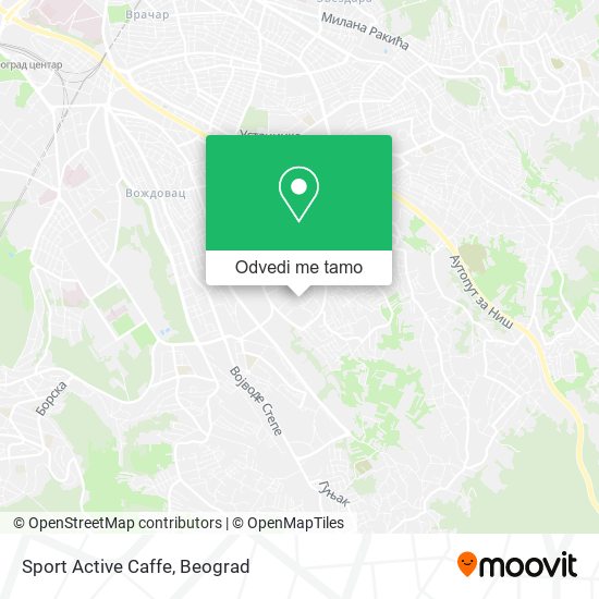 Sport Active Caffe mapa