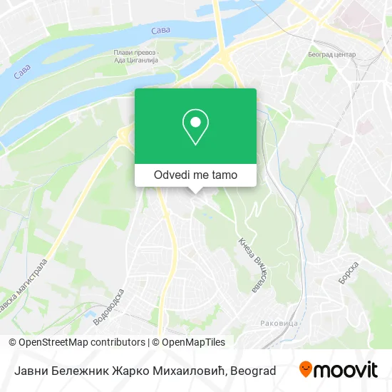 Јавни Бележник Жарко Михаиловић mapa