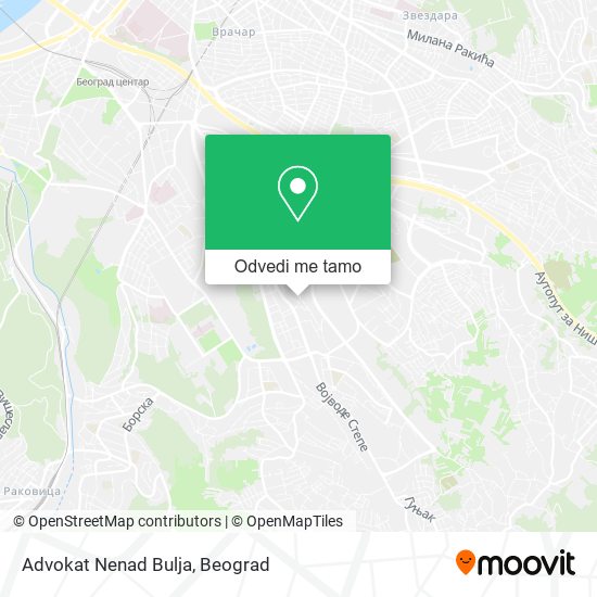 Advokat Nenad Bulja mapa