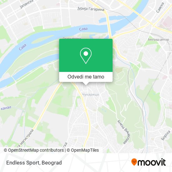 Endless Sport mapa