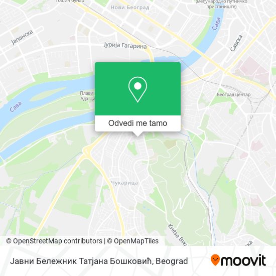 Јавни Бележник Татјана Бошковић mapa