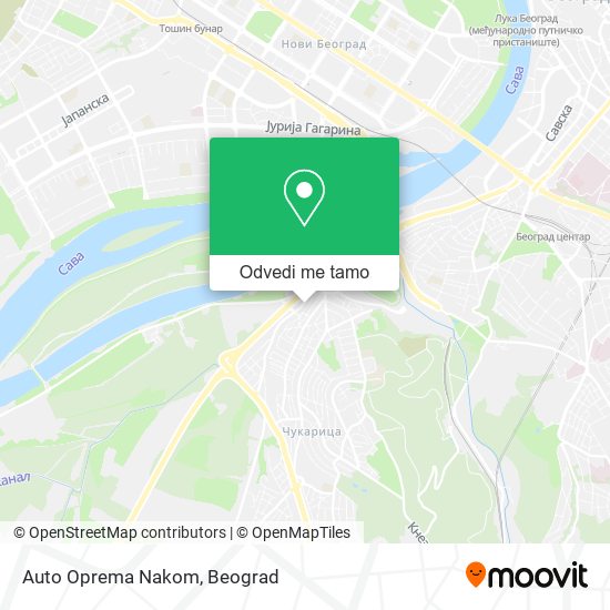 Auto Oprema Nakom mapa