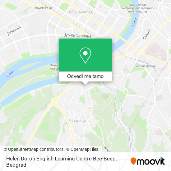 Helen Doron English Learning Centre Bee-Beep mapa