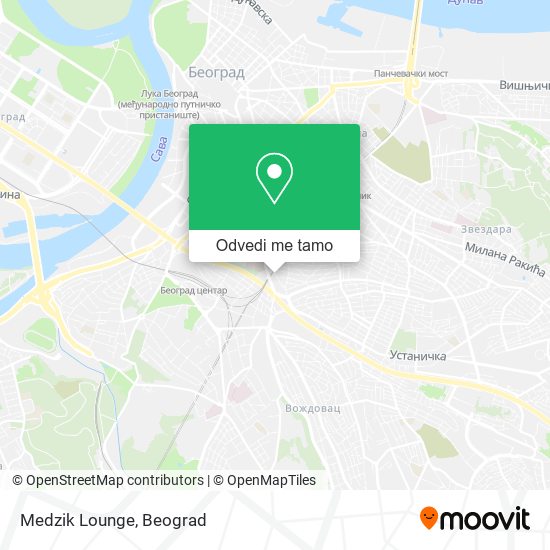 Medzik Lounge mapa