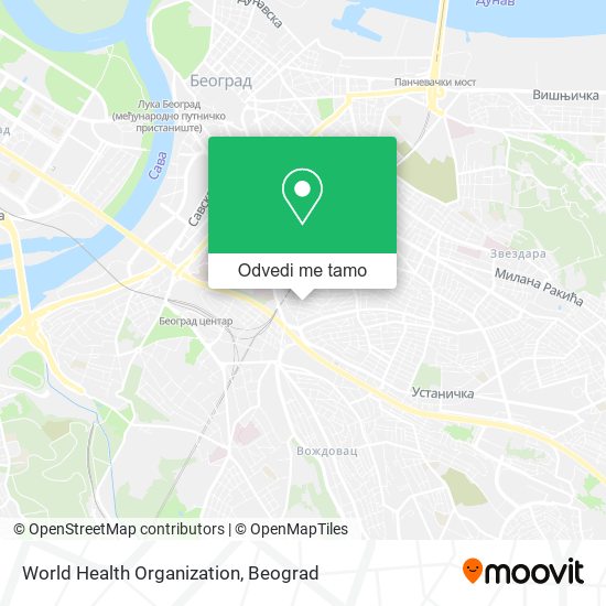 World Health Organization mapa