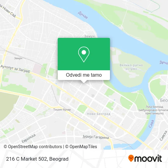 216 C Market 502 mapa