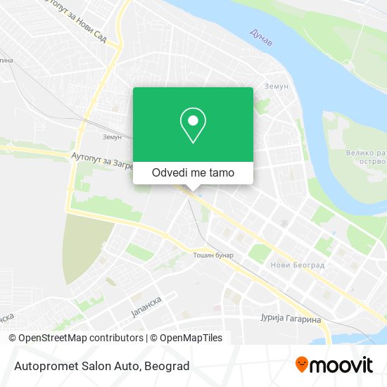 Autopromet Salon Auto mapa