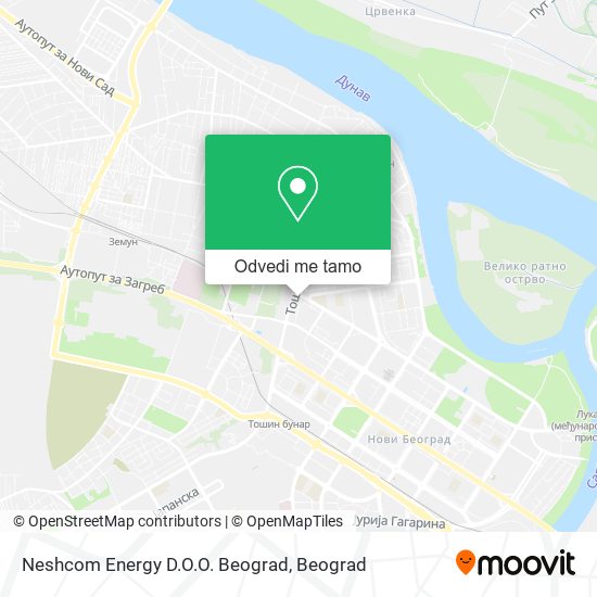 Neshcom Energy D.O.O. Beograd mapa