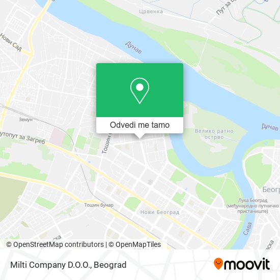 Milti Company D.O.O. mapa