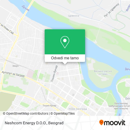 Neshcom Energy D.O.O. mapa
