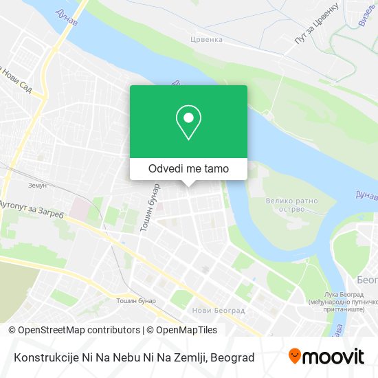 Konstrukcije Ni Na Nebu Ni Na Zemlji mapa